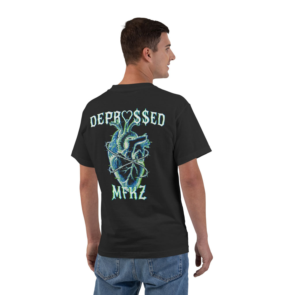 Depressed MFKZ Junior H Shirt – Gothic Heart Graphic Tee | Streetwear