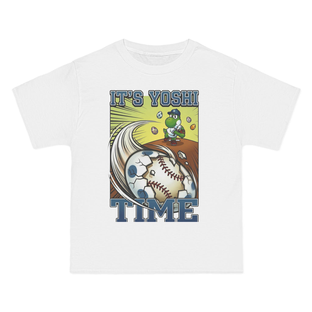It’s Yoshi Time Baseball Pitch Shirt – Funny Egg Fastball Game Day Tee