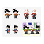 Dragonball Norteno Sticker Sheet