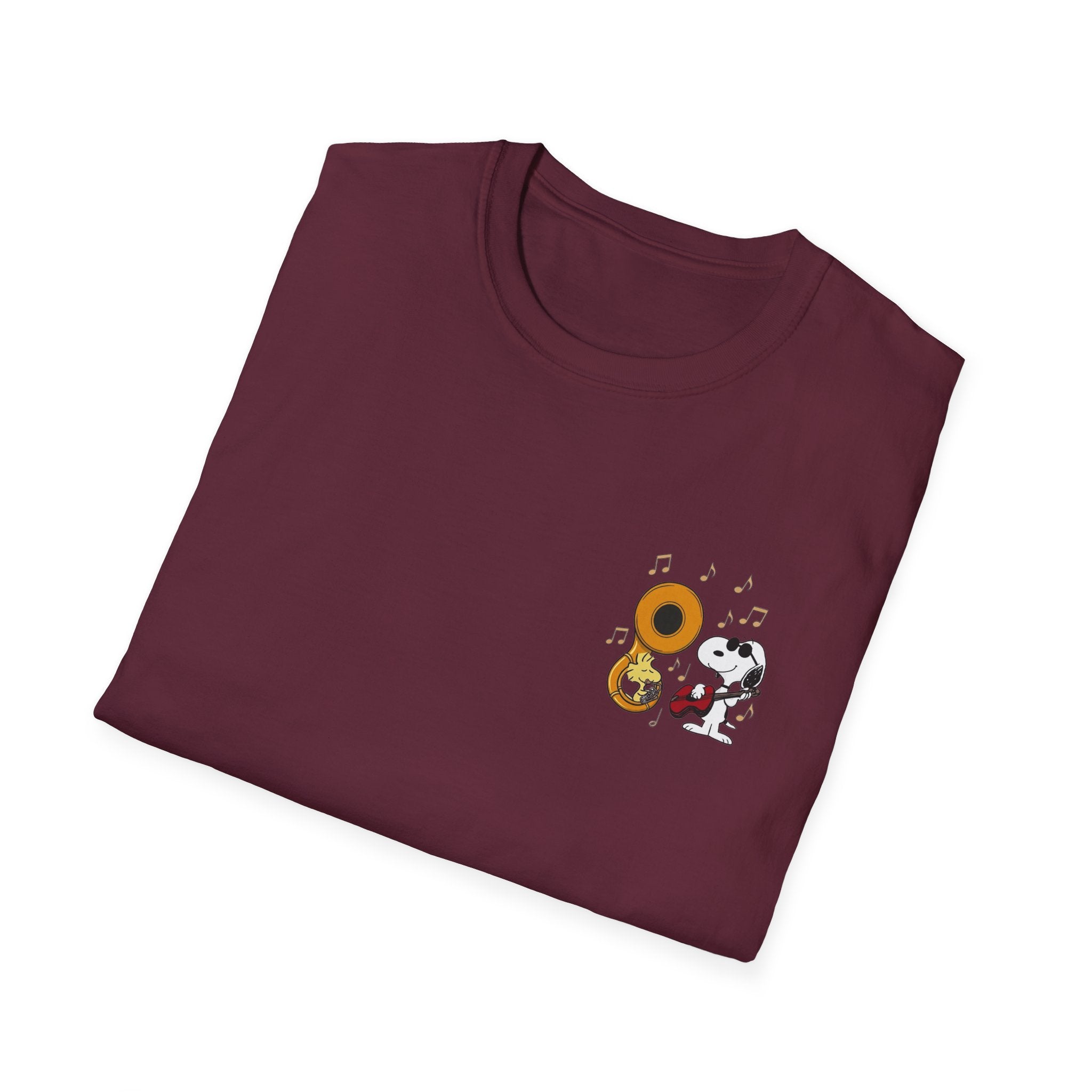 Snoopy’s Banda Norteña T-Shirt - Regional Mexican Music Inspired Graphic Tee - Front & Back Print