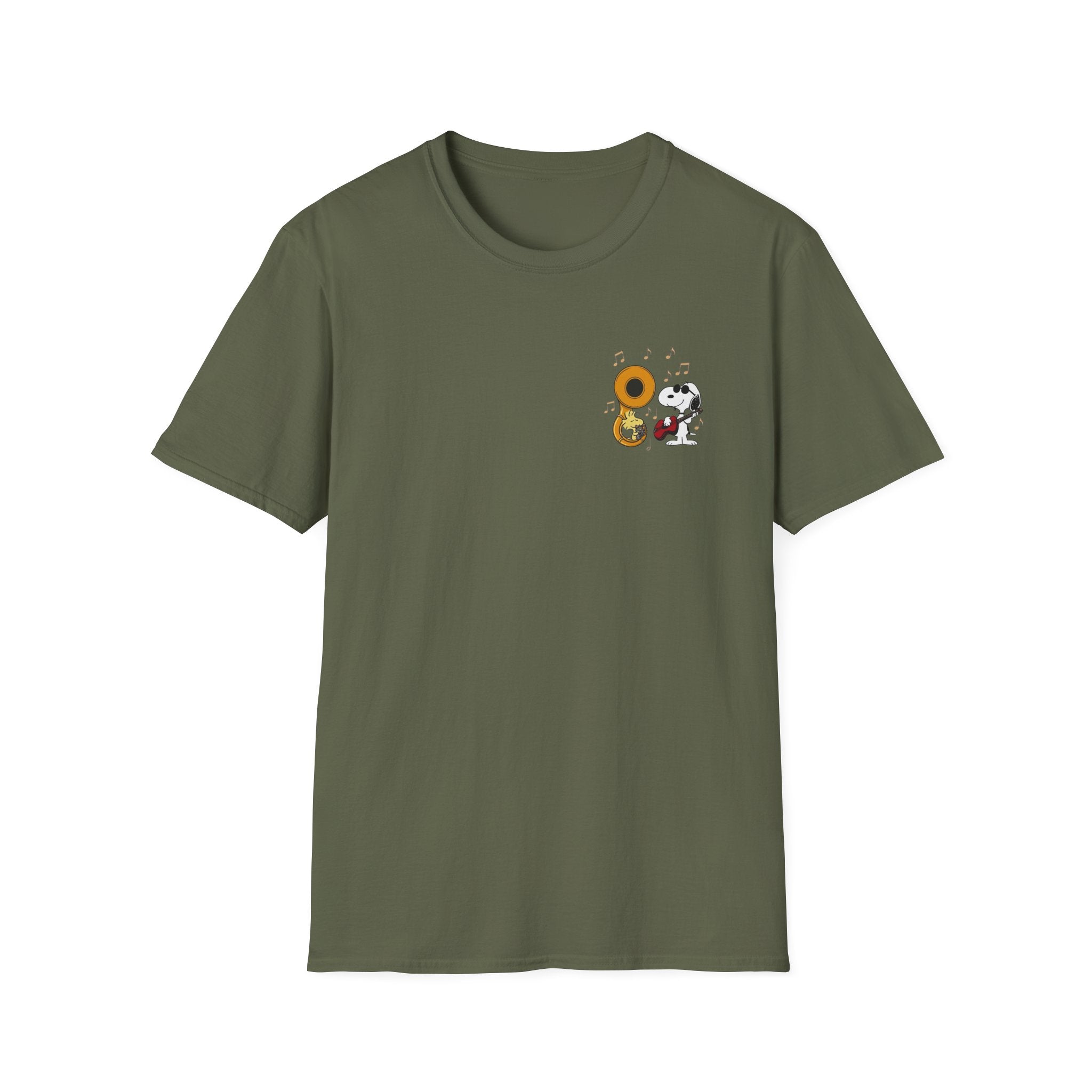 Snoopy’s Banda Norteña T-Shirt - Regional Mexican Music Inspired Graphic Tee - Front & Back Print