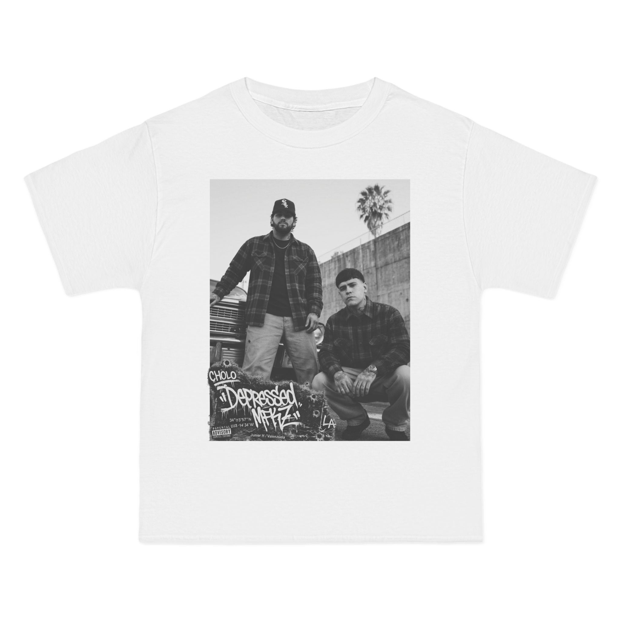 Junior H Cholo T-Shirt — Mexican Artists Junior H & Gael Valenzuela Tribute