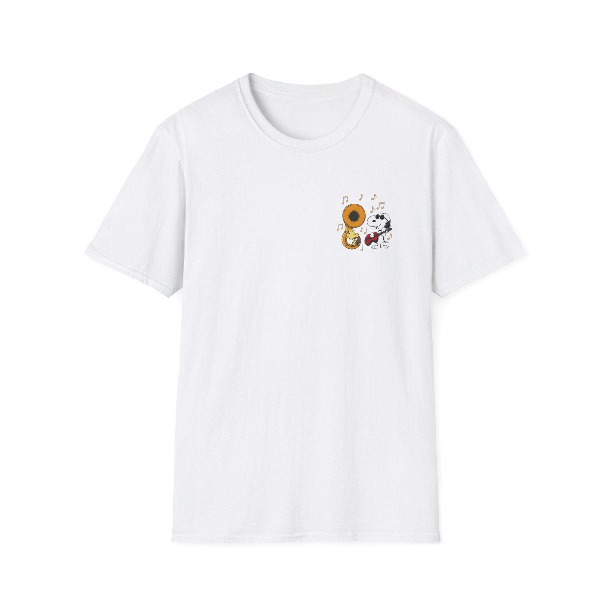 Snoopy’s Banda Norteña T-Shirt - Regional Mexican Music Inspired Graphic Tee - Front & Back Print