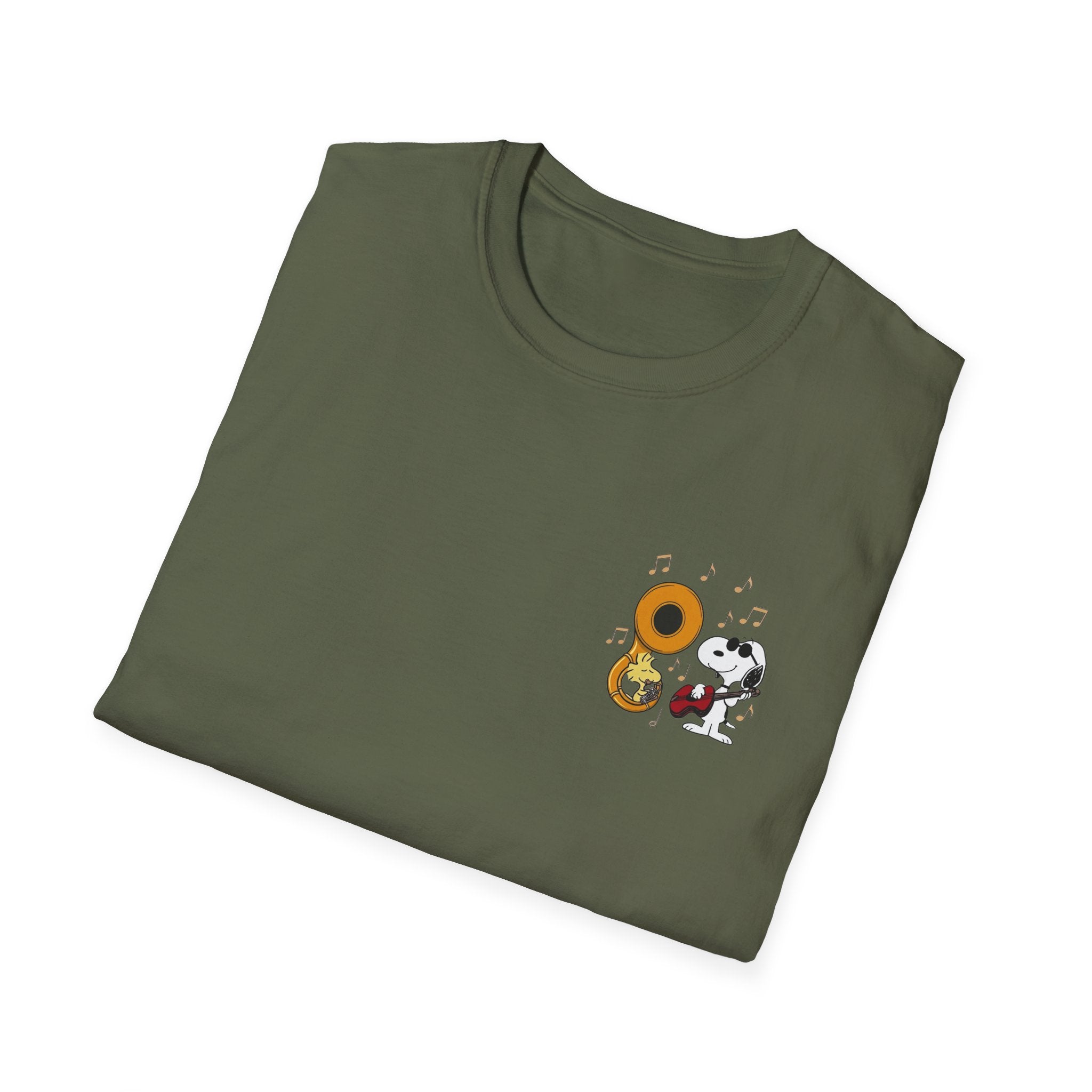 Snoopy’s Banda Norteña T-Shirt - Regional Mexican Music Inspired Graphic Tee - Front & Back Print