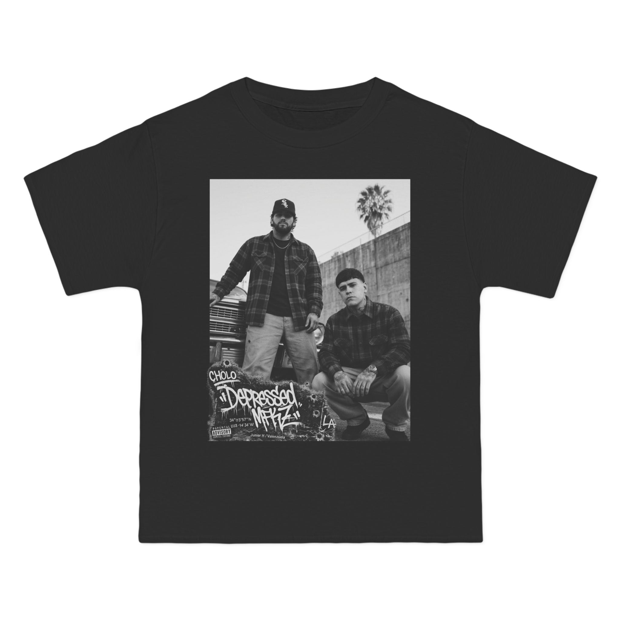 Junior H Cholo T-Shirt — Mexican Artists Junior H & Gael Valenzuela Tribute