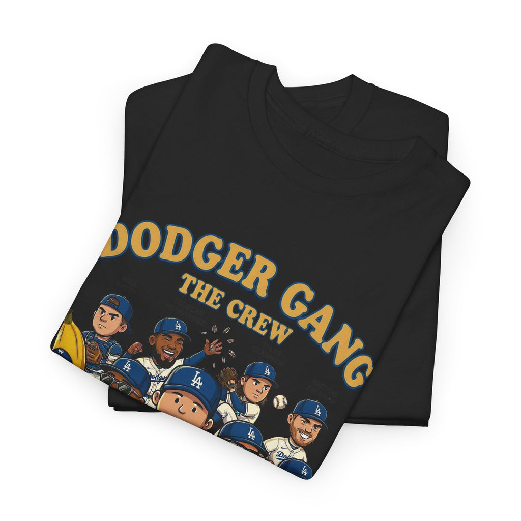 Dodgers Peanuts Style Shirt – “Dodger Gang The Crew” Baseball Fan Tee | Ohtani Betts Freeman Cartoon Shirt
