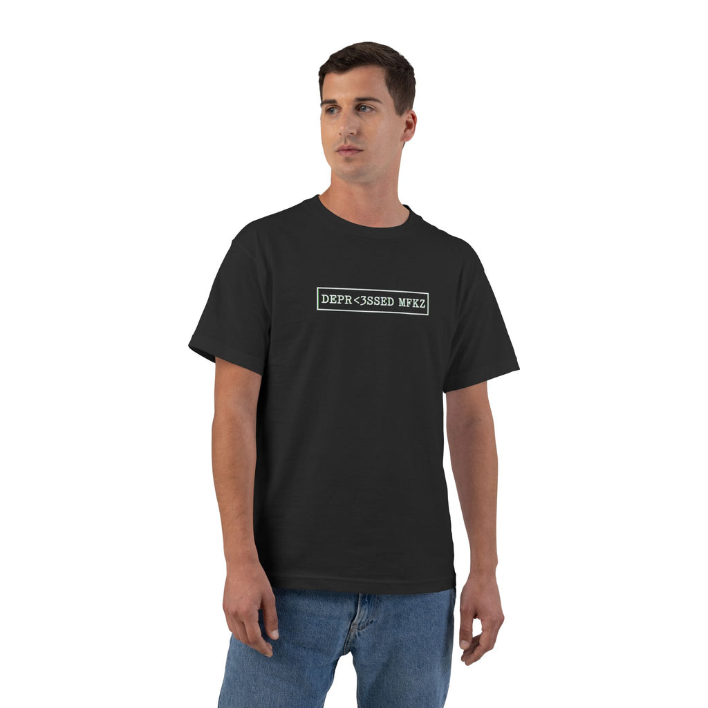 Depressed MFKZ Junior H Shirt – Gothic Heart Graphic Tee | Streetwear