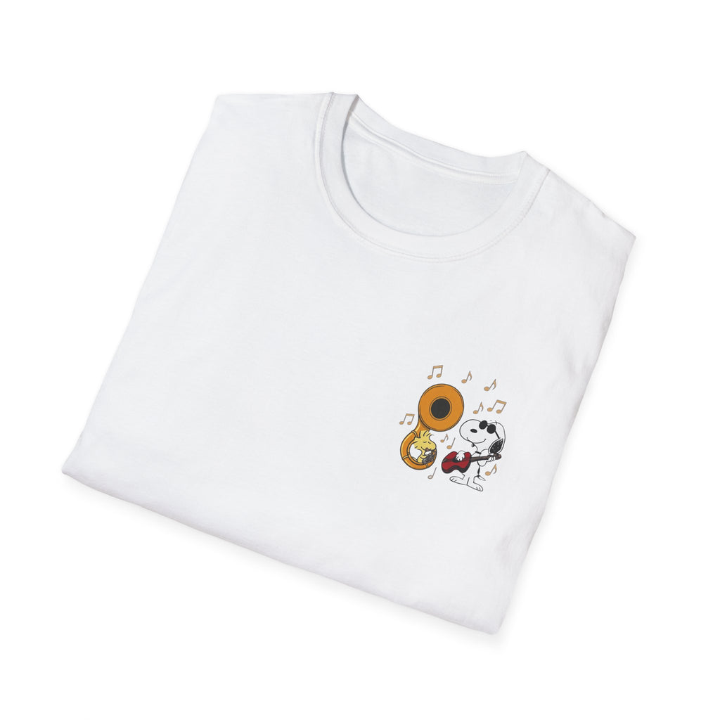 Snoopy’s Banda Norteña T-Shirt - Regional Mexican Music Inspired Graphic Tee - Front & Back Print