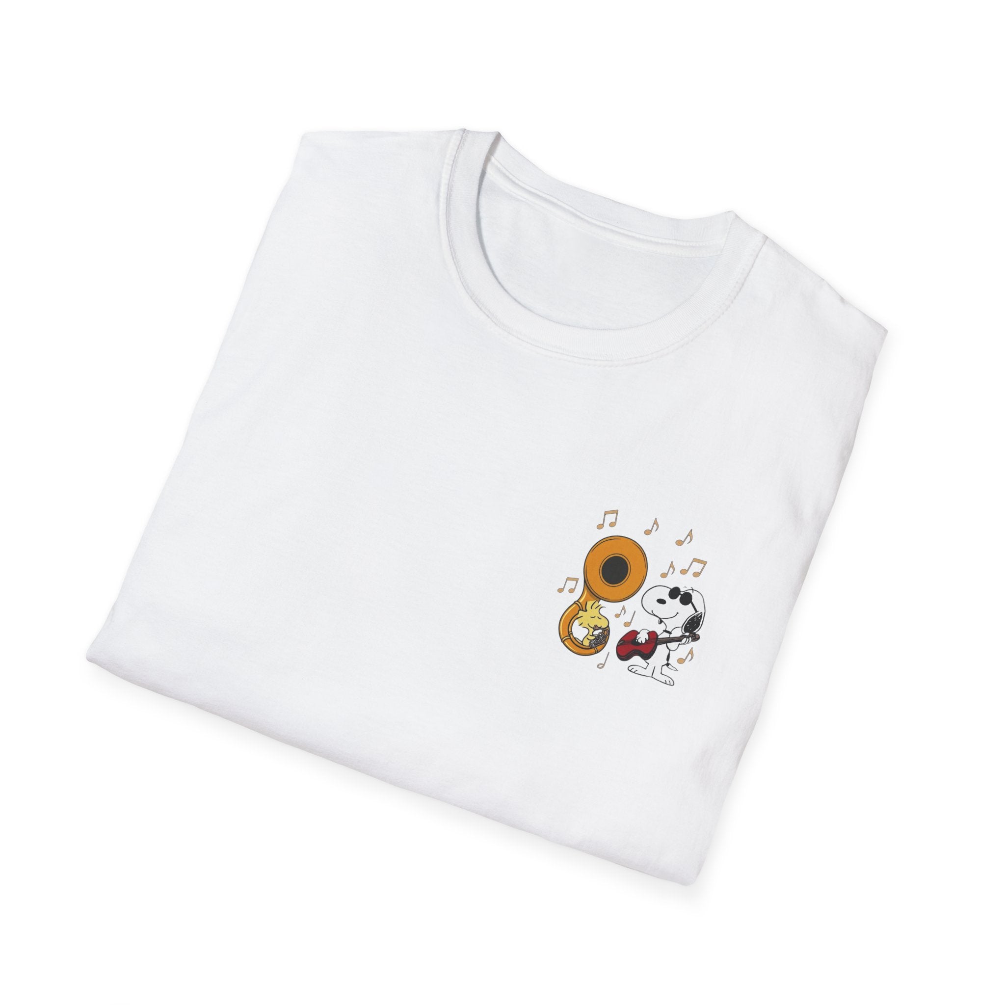 Snoopy’s Banda Norteña T-Shirt - Regional Mexican Music Inspired Graphic Tee - Front & Back Print