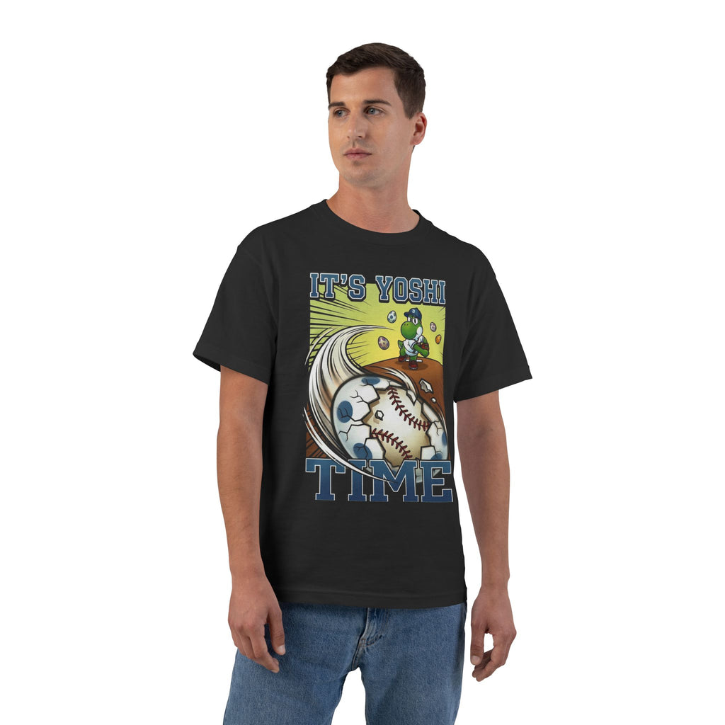 It’s Yoshi Time Baseball Pitch Shirt – Funny Egg Fastball Game Day Tee