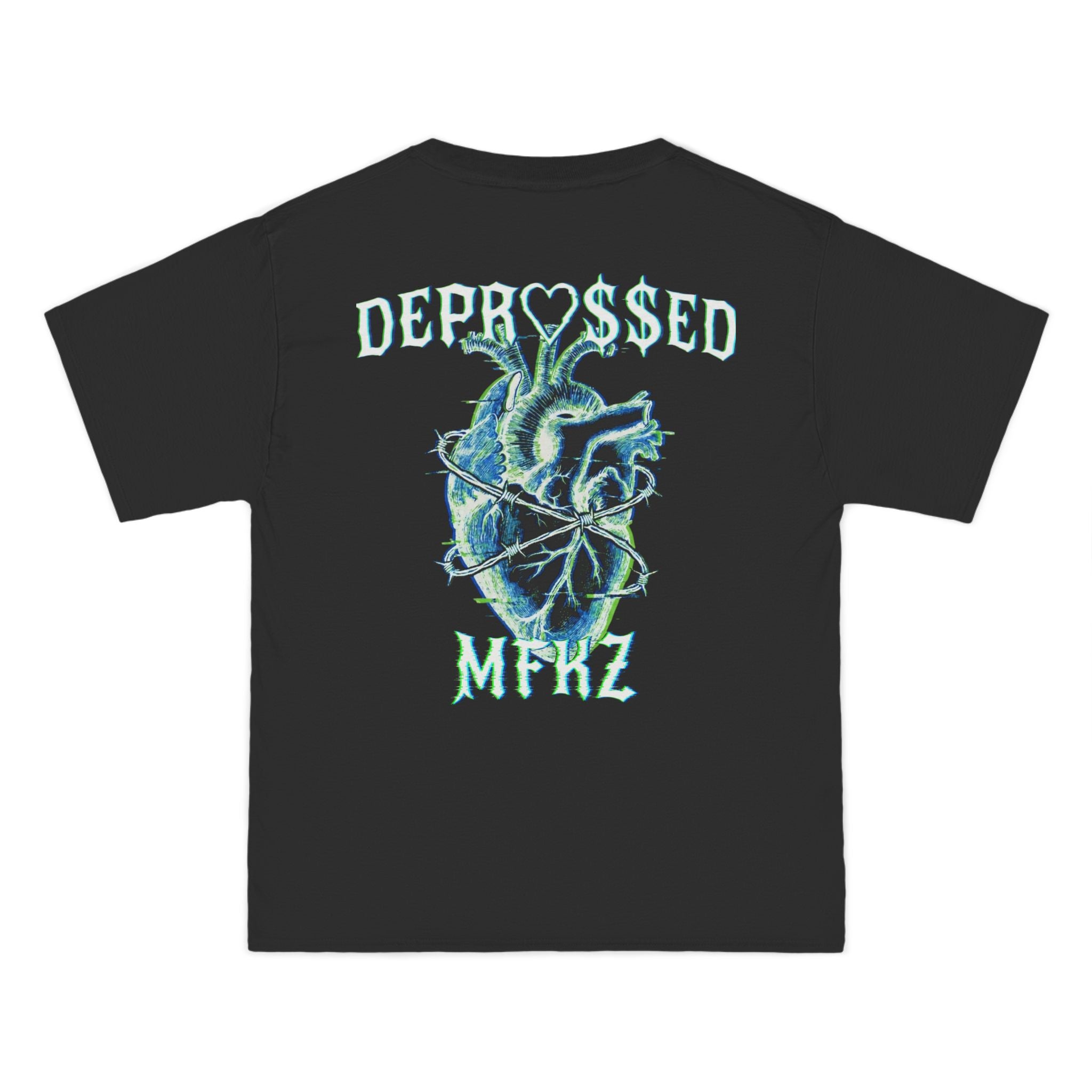 Depressed MFKZ Junior H Shirt – Gothic Heart Graphic Tee | Streetwear
