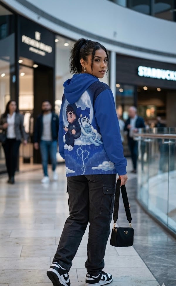 Sad Girlz Moon Hoodie