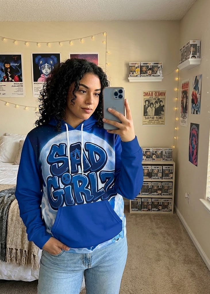 Sad Girlz Moon Hoodie