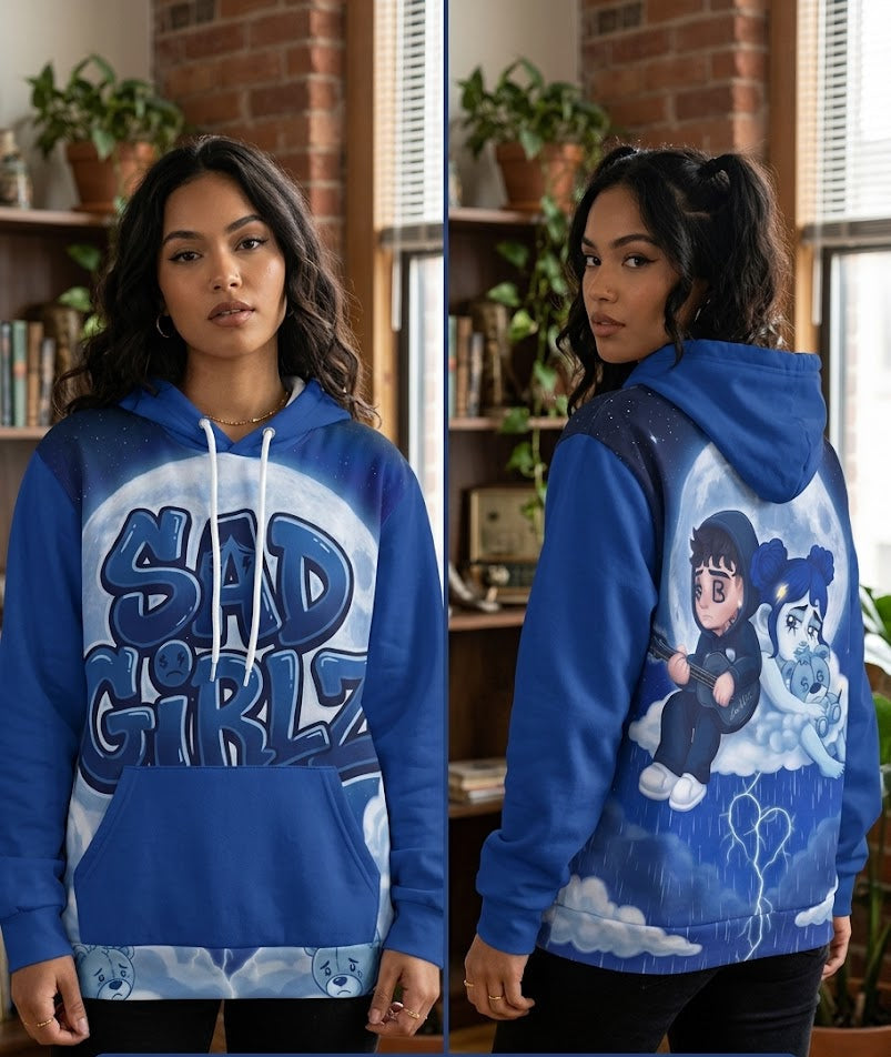 Sad Girlz Moon Hoodie