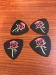 "Sad Cuh" Rose Guitar Picks (4.pc)